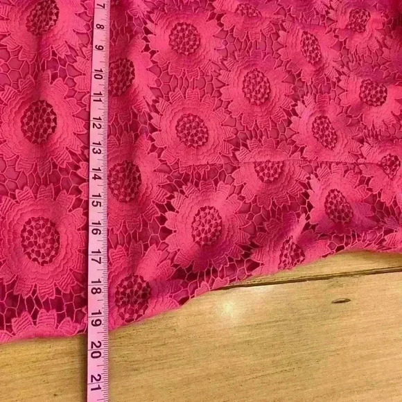 Talbots Women’s Sunflower Lace Sheath Midi size 6P new without tags NWOT - Picture 11 of 12